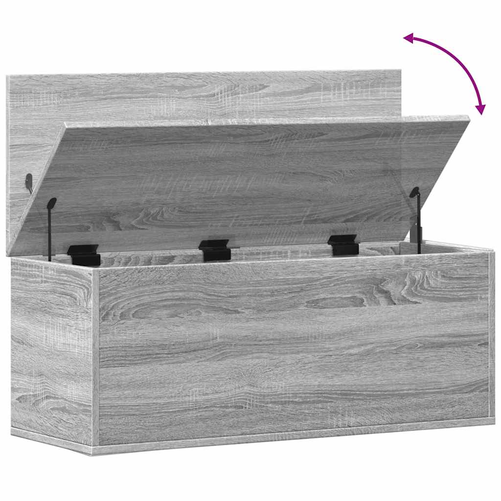 Oppbevaringskiste Sonoma Grå 90x35x35 cm