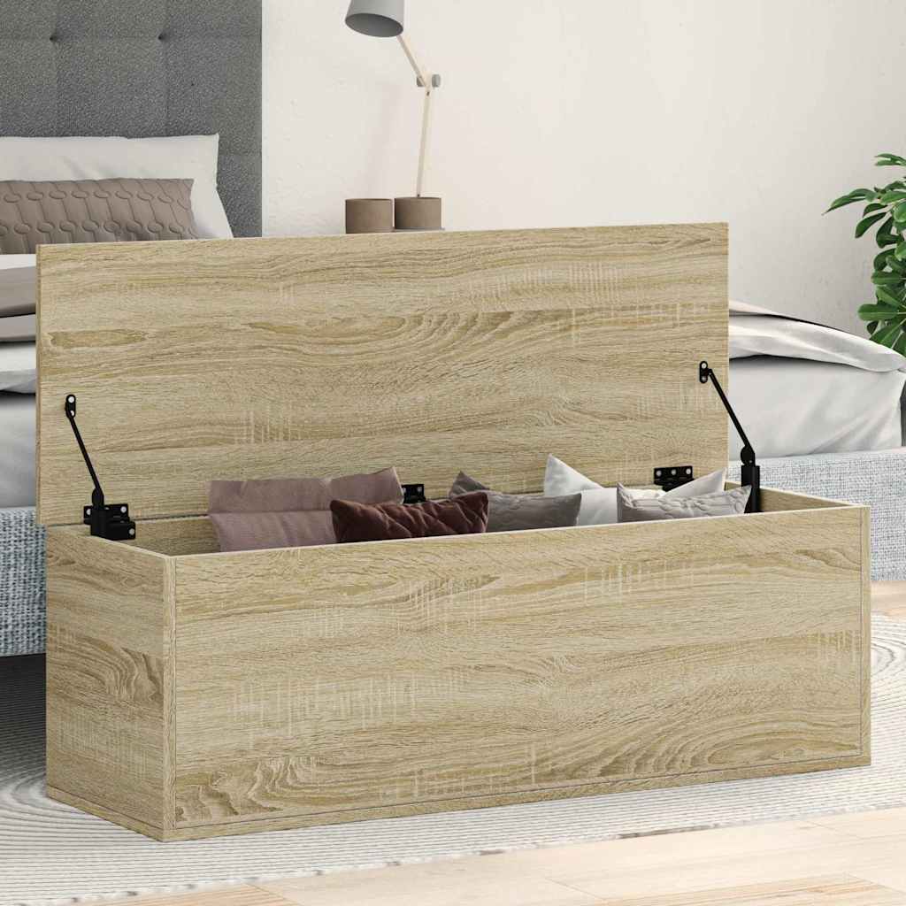 Oppbevaringskiste Sonoma Eik 102x35x35 cm