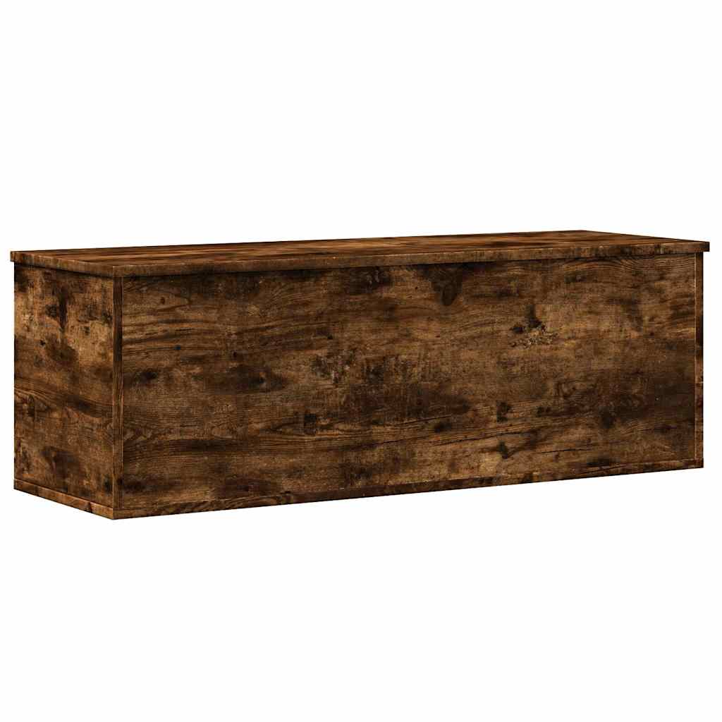 Oppbevaringskiste Røkt Eik 102x35x35 cm