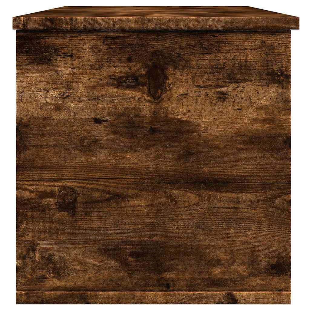 Oppbevaringskiste Røkt Eik 102x35x35 cm