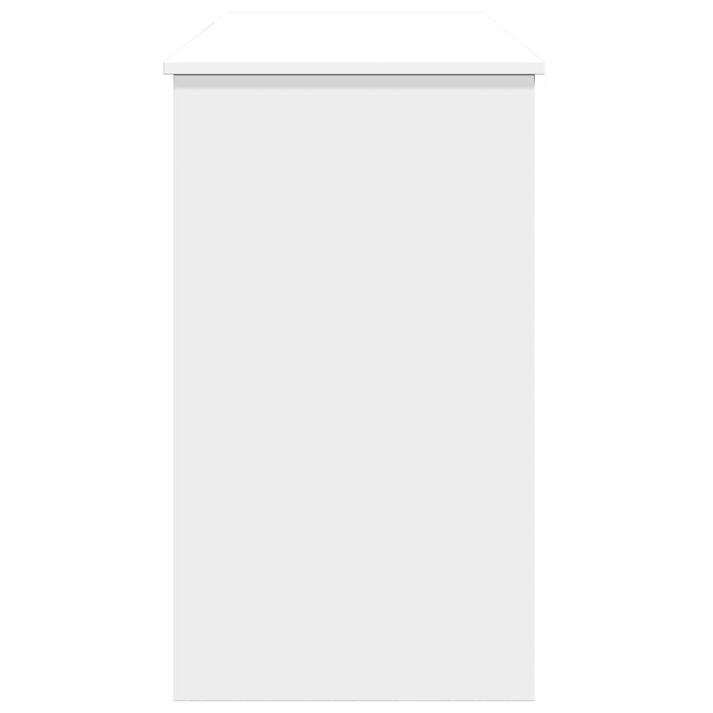 Sminkebord Hvit speil 100x45x76 cm