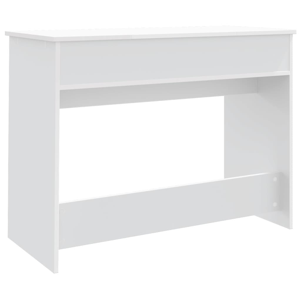 Sminkebord Hvit speil 100x45x76 cm