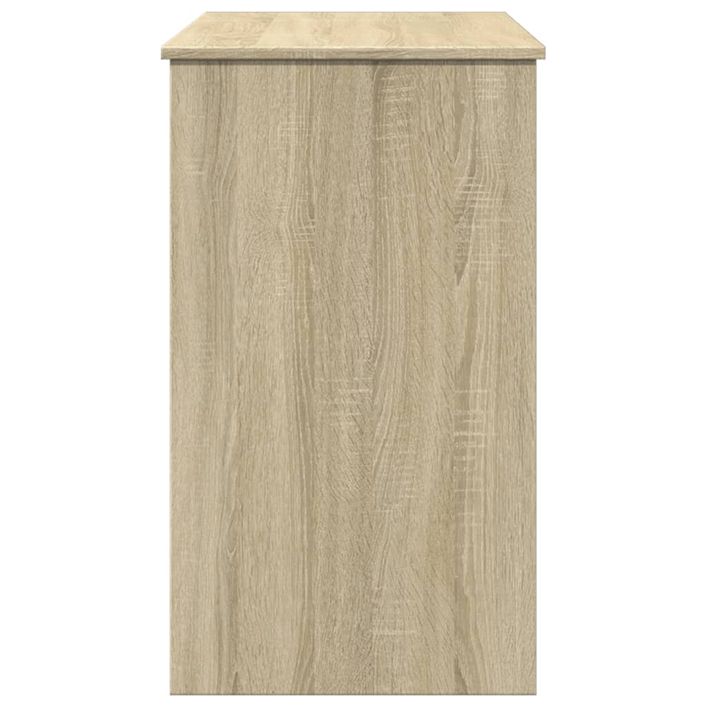 Sminkebord Sonoma Eik speil 100x45x76 cm