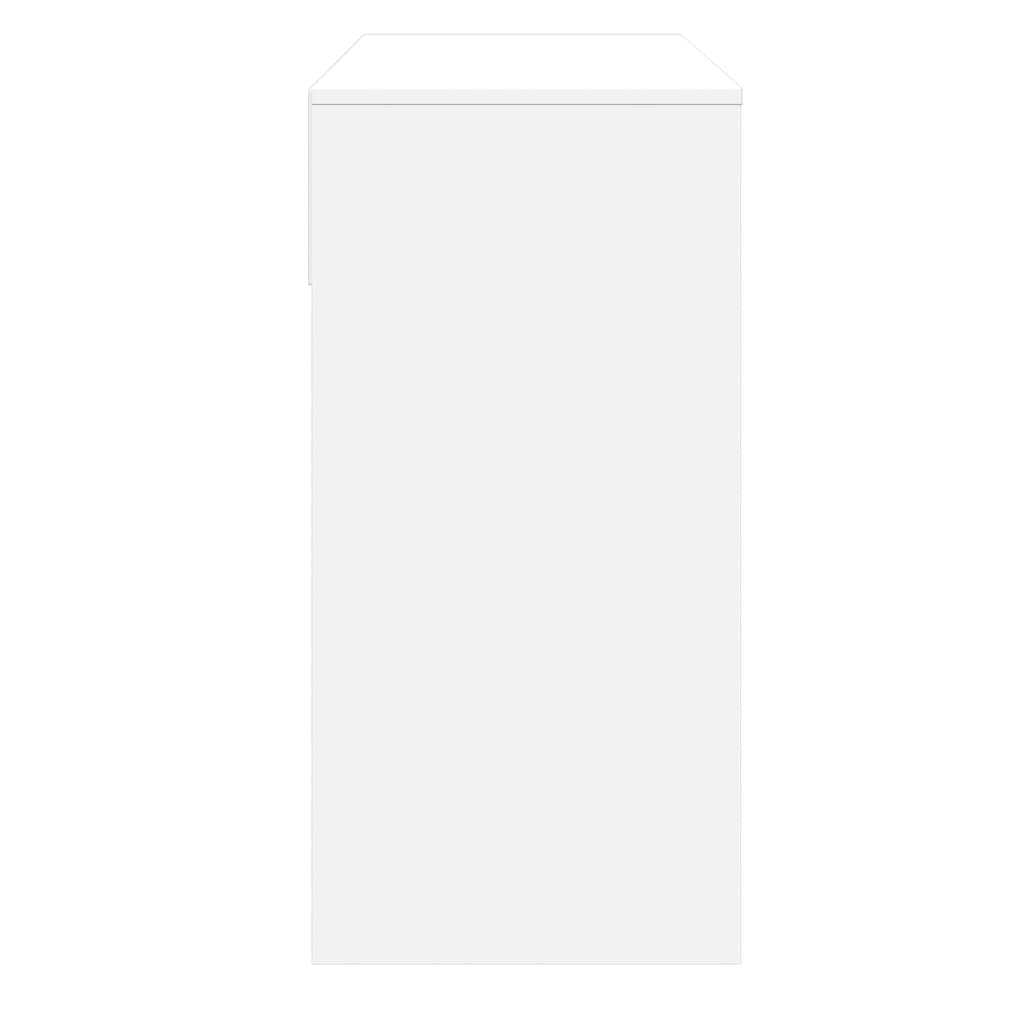 Sminkebord Hvit speil 80x39x80 cm