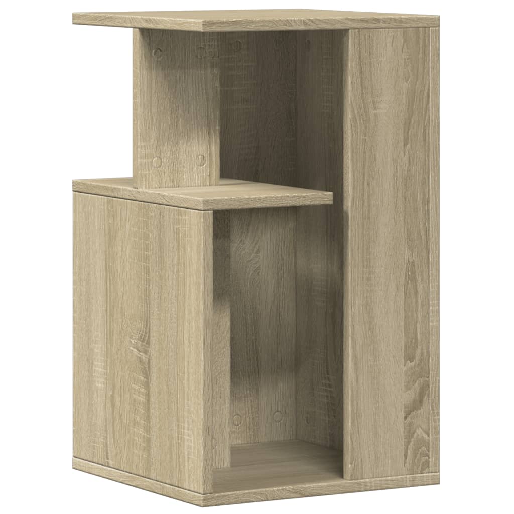 Sidebord sonoma eik 35x35x60 cm konstruert tre