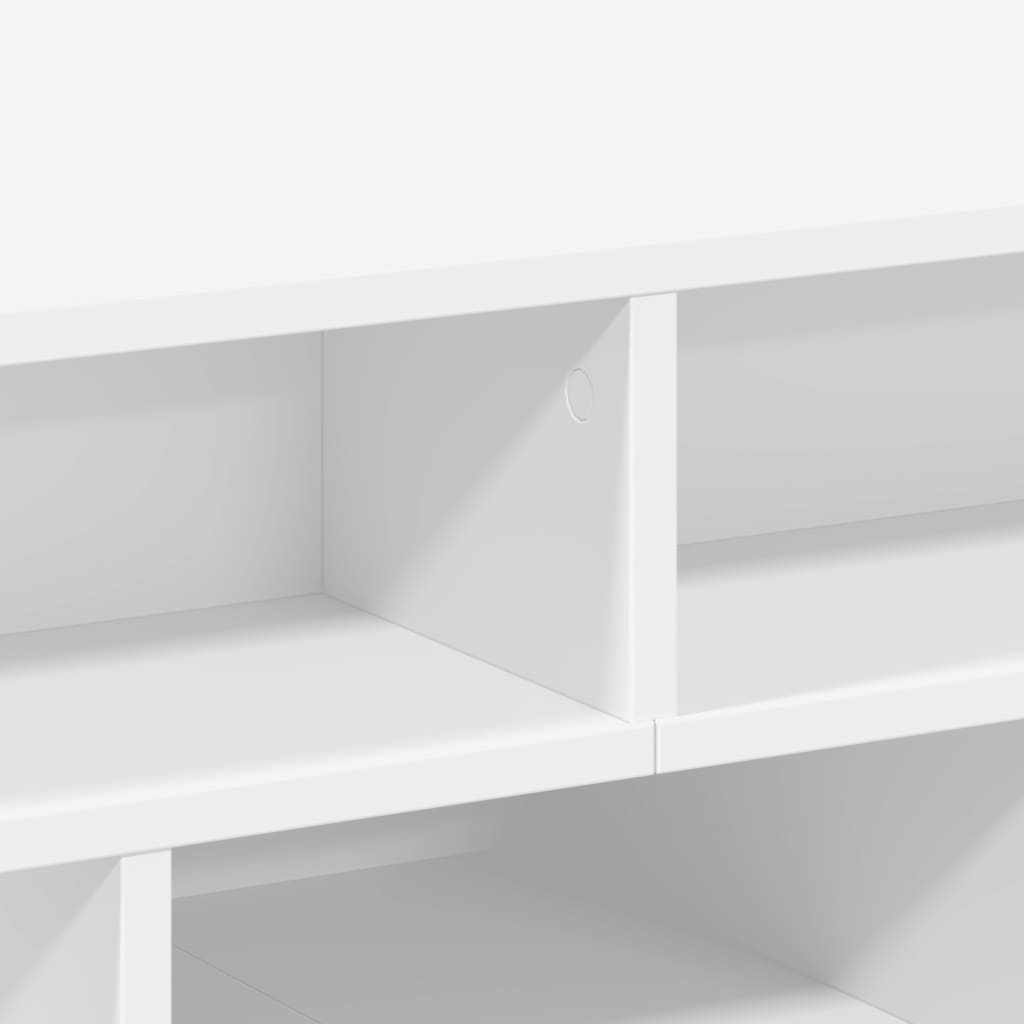 Salongbord Sofabord Hvit 70x70x29 cm