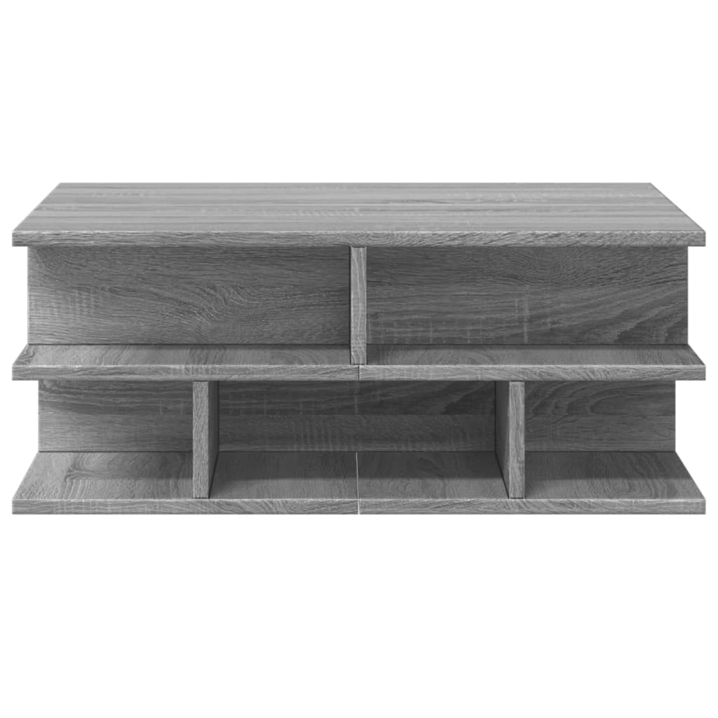 Salongbord Sofabord Sonoma Grå 70x70x29 cm