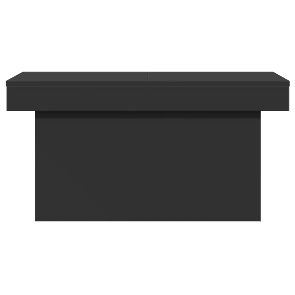 Salongbord Sofabord Svart 80x55x40 cm