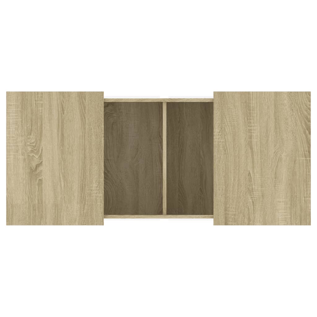 Salongbord Sofabord Sonoma Eik 80x55x40 cm
