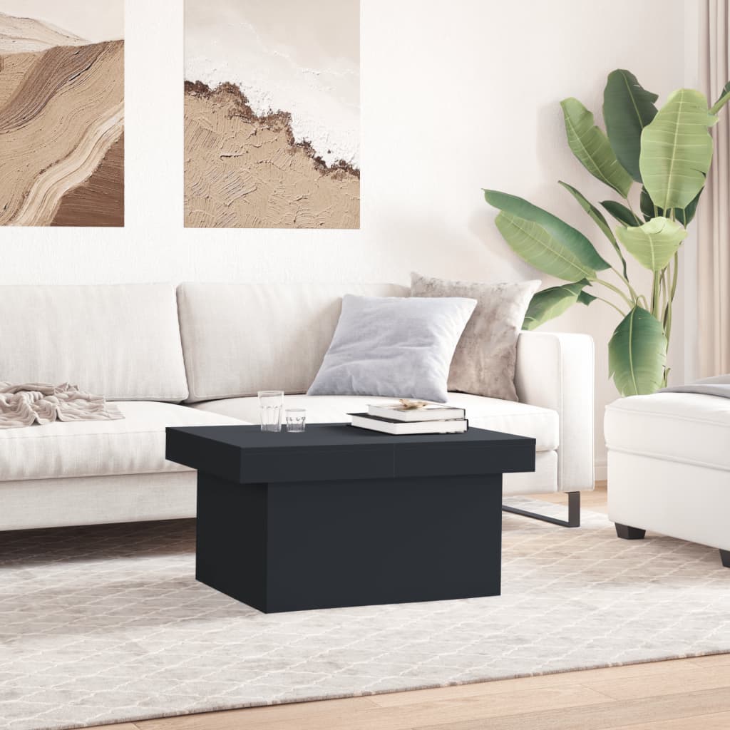 Salongbord Sofabord Svart 100x55x40 cm