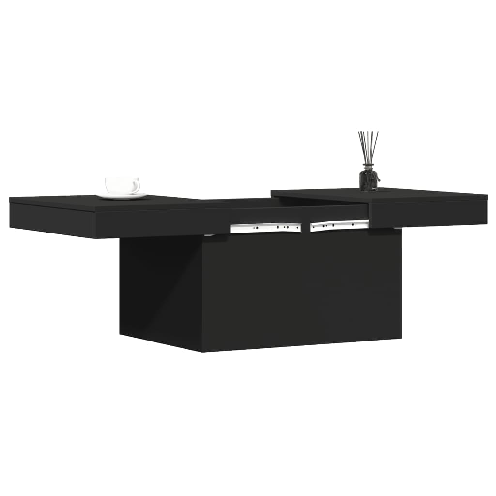 Salongbord Sofabord Svart 100x55x40 cm