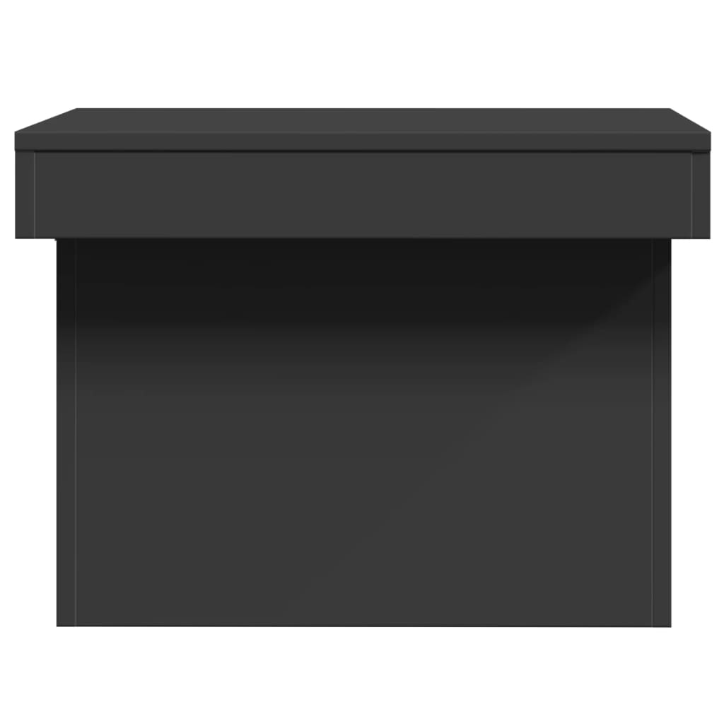 Salongbord Sofabord Svart 100x55x40 cm