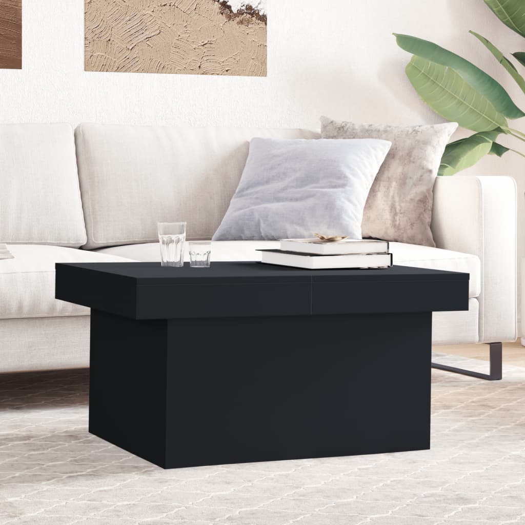 Salongbord Sofabord Svart 100x55x40 cm