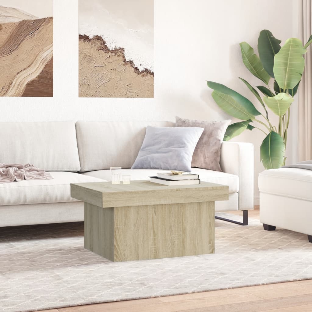 Salongbord Sofabord Sonoma Eik 100x55x40 cm