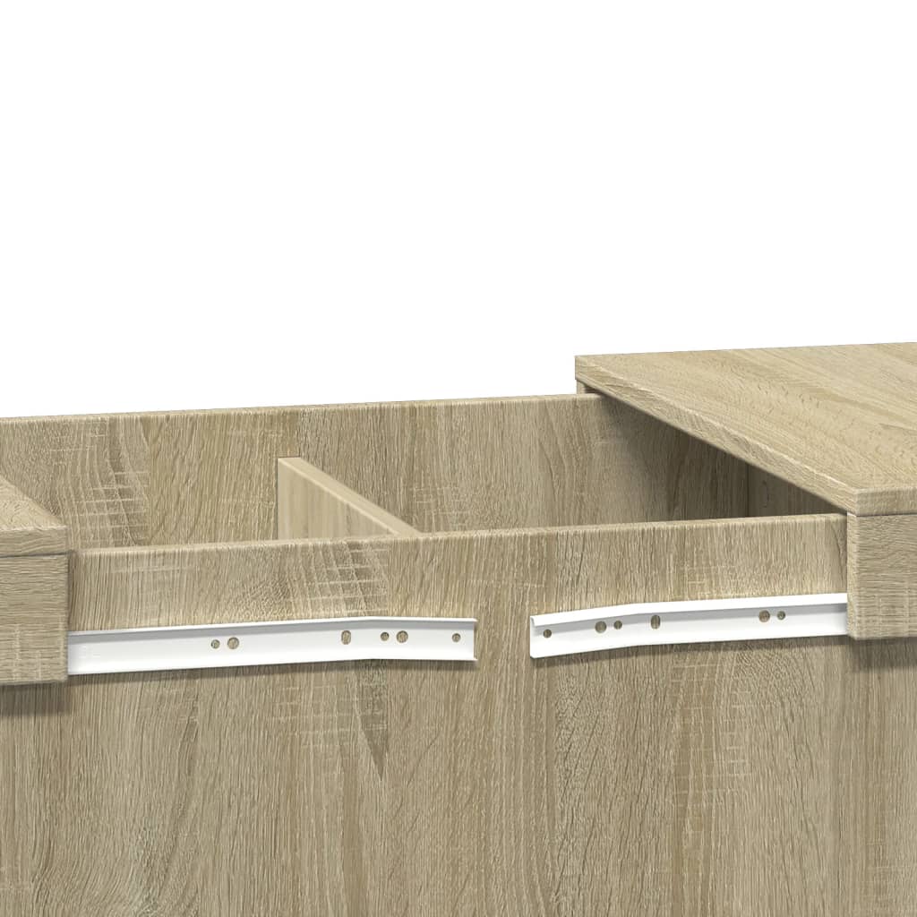 Salongbord Sofabord Sonoma Eik 100x55x40 cm