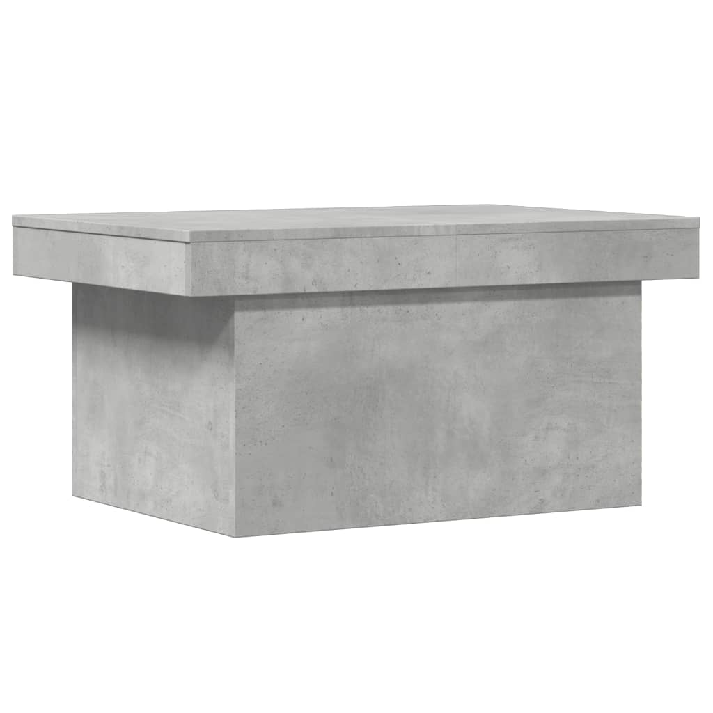 Salongbord Sofabord Betonggrå 100x55x40 cm