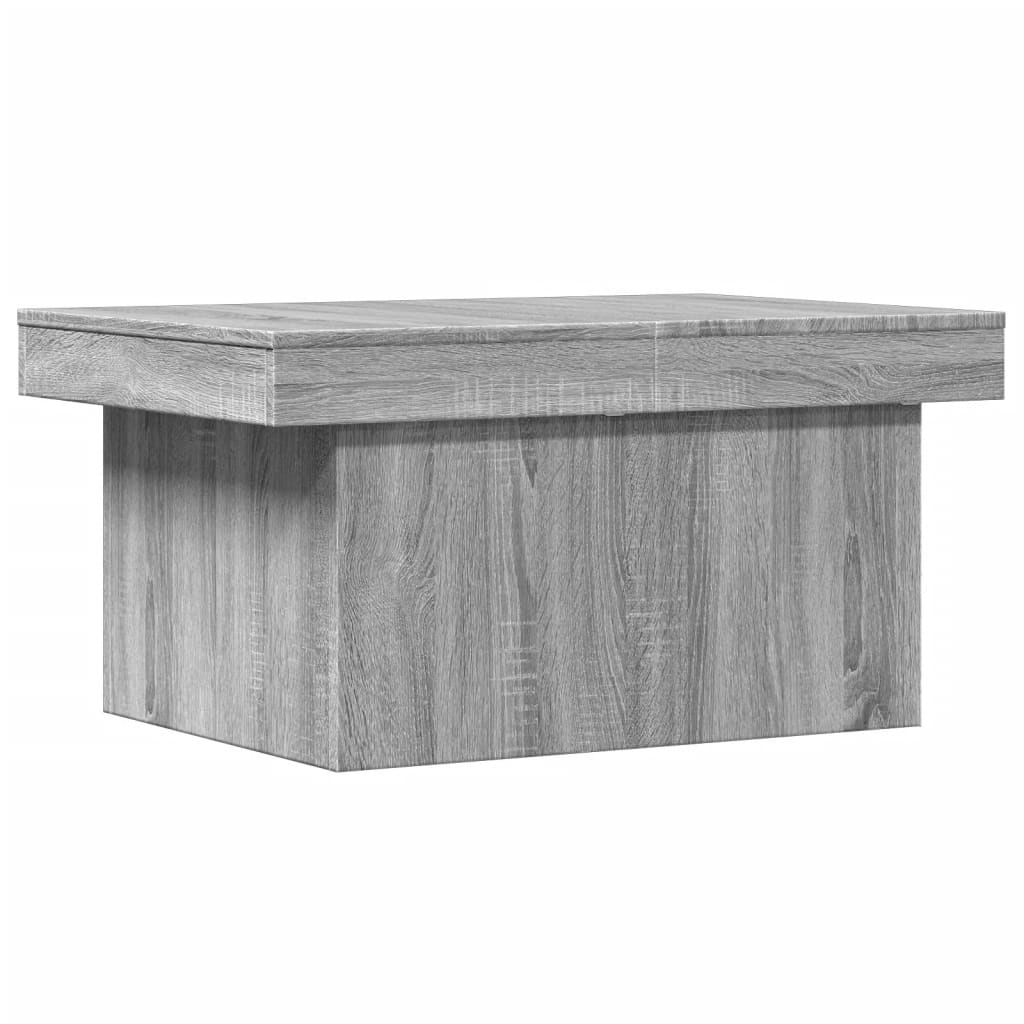 Salongbord Sofabord Sonoma Grå 100x55x40 cm
