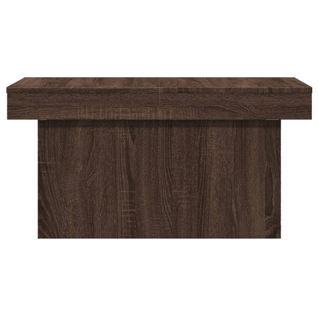 Salongbord Sofabord Brun Eik 100x55x40 cm