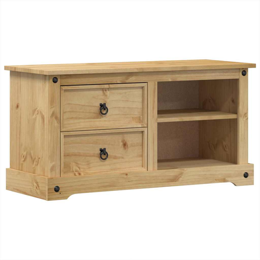 TV-Møbel Tre TV-benk heltre furu Corona 100x40x52 cm