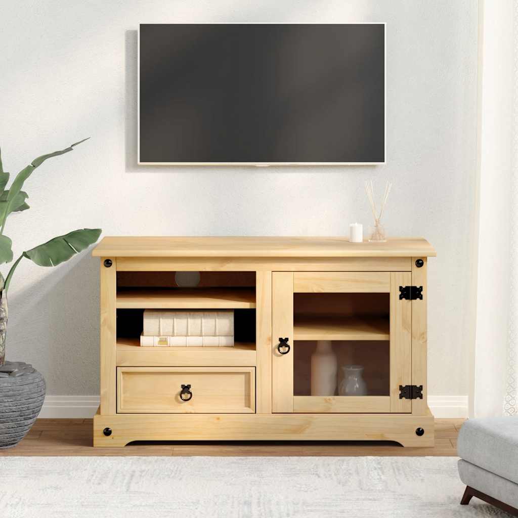 TV-Møbel Tre TV-benk heltre furu Corona 100x45x58 cm
