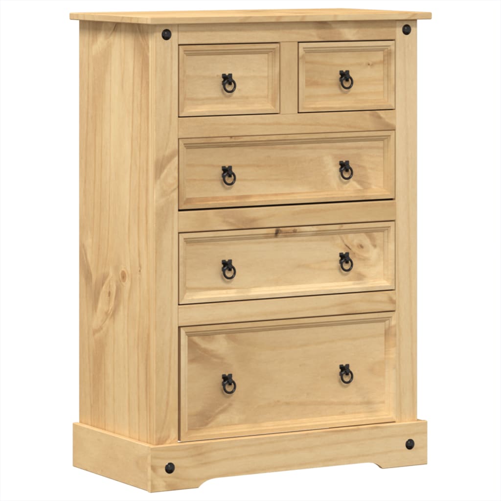 Kommode Tre Corona 80x43x114 cm heltre furu