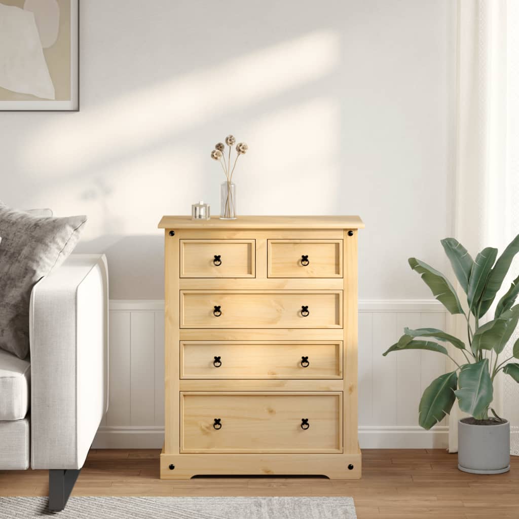 Kommode Tre Corona 92x48x114 cm heltre furu
