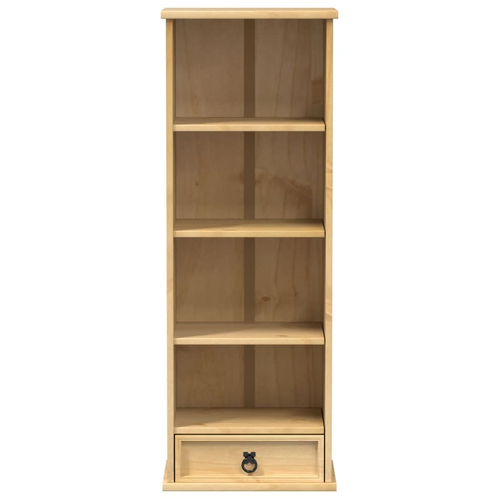 Bokhylle Tre Corona 40x30x110 cm heltre furu