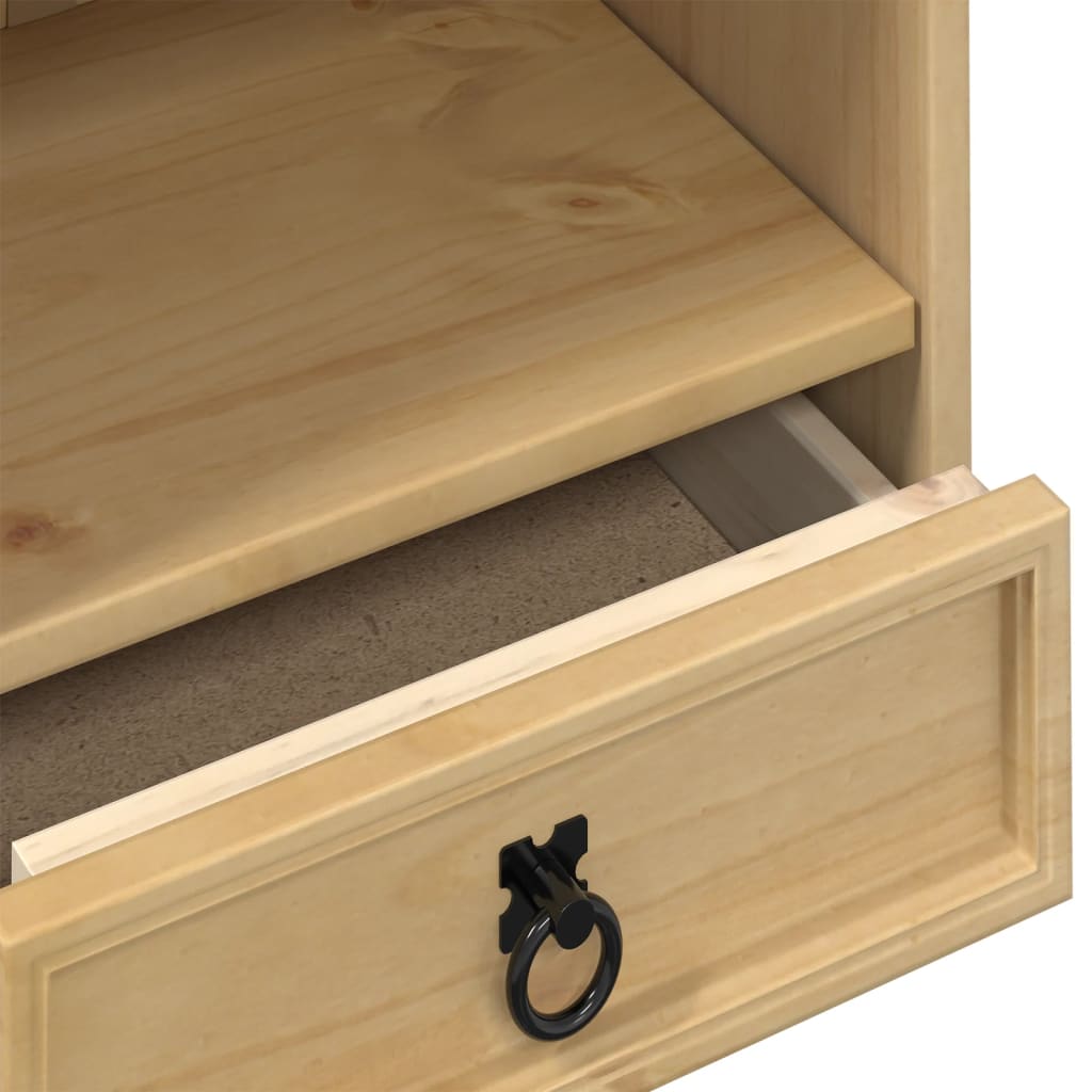 Bokhylle Tre Corona 40x30x110 cm heltre furu