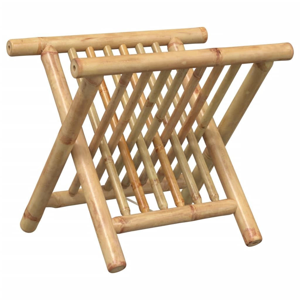 Magasinhylle 42x30,5x34,5 cm bambus