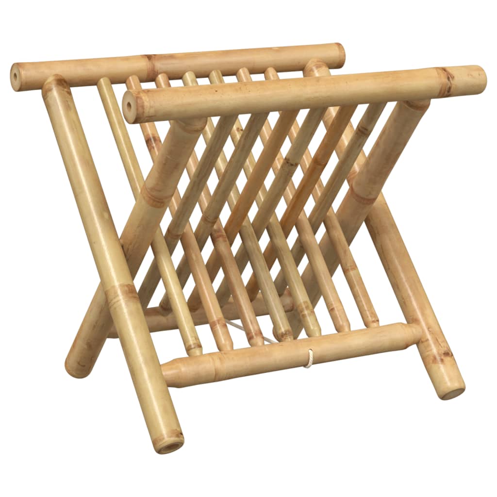 Magasinhylle 42x30,5x34,5 cm bambus