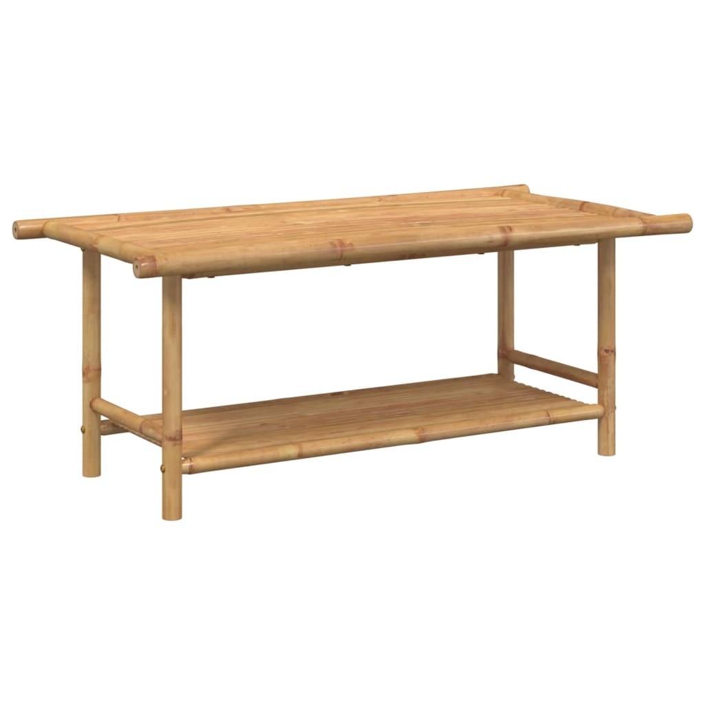 Salongbord Sofabord Tre Bambus 110x55x45 cm