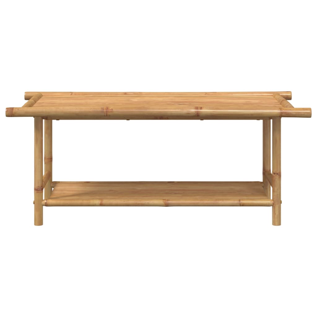 Salongbord Sofabord Tre Bambus 110x55x45 cm