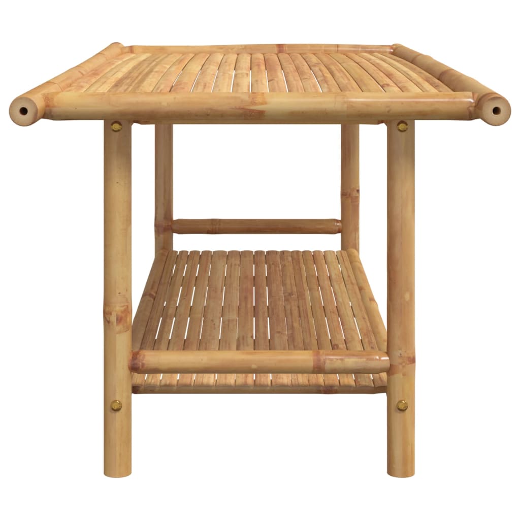 Salongbord Sofabord Tre Bambus 110x55x45 cm