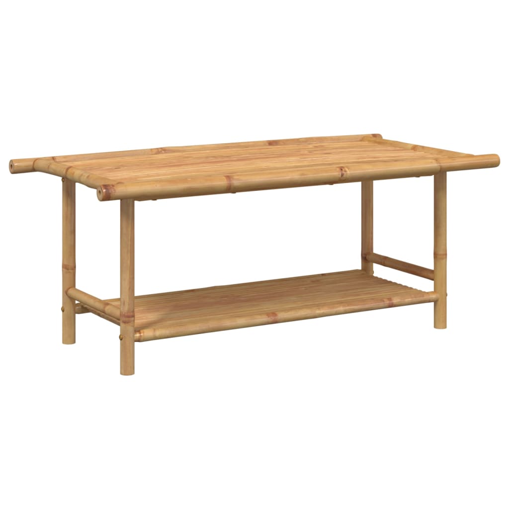 Salongbord Sofabord Tre Bambus 110x55x45 cm