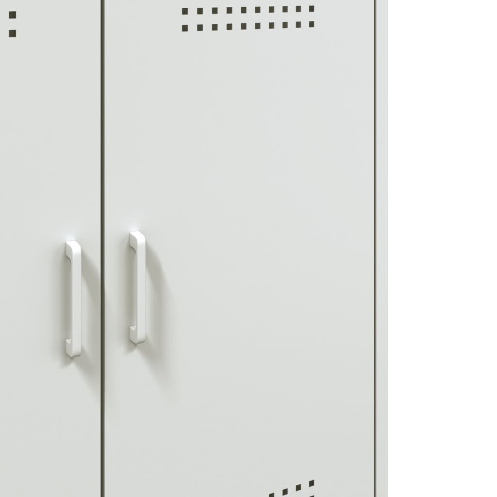 Skjenk DIV. Hvit 68x39x79 cm stål