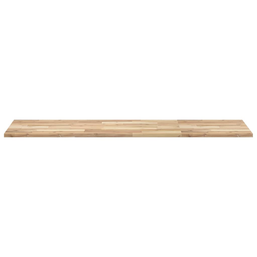 Benkeplate Baderom ubehandlet 160x50x2 cm heltre akasie