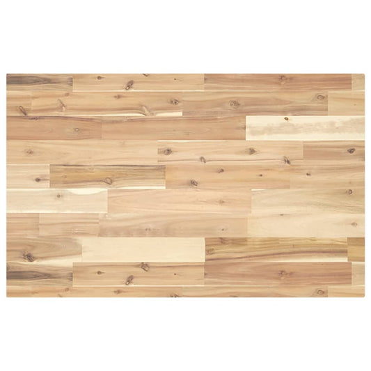 Benkeplate Baderom ubehandlet 160x50x4 cm heltre akasie