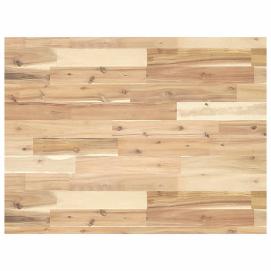 Benkeplate Baderom ubehandlet 100x60x4 cm heltre akasie
