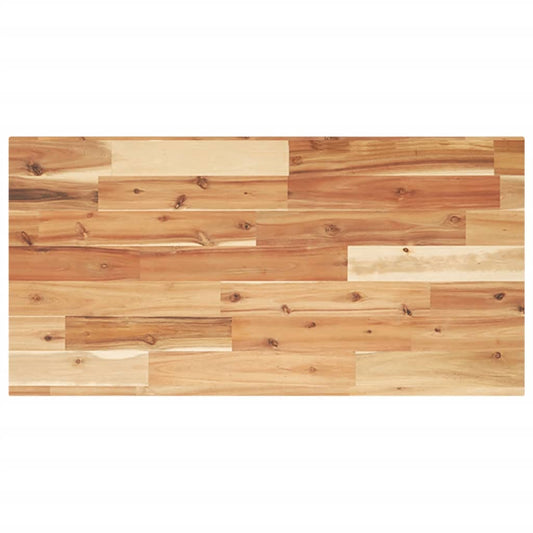 Benkeplate Baderom 120x40x2 cm heltre akasie