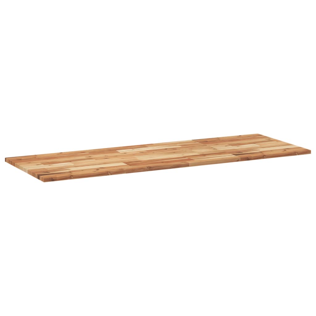 Benkeplate Baderom med finish 140x50x2 cm heltre akasie