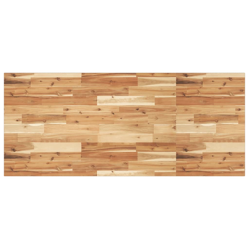 Benkeplate Baderom med finish 140x60x2 cm heltre akasie