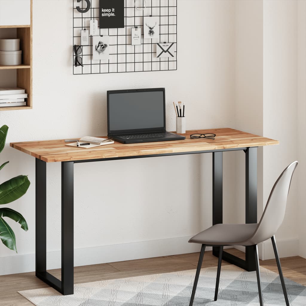 Benkeplate Baderom med finish 140x60x2 cm heltre akasie