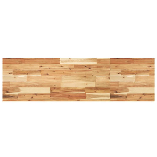 Benkeplate Baderom 120x40x4 cm heltre akasie