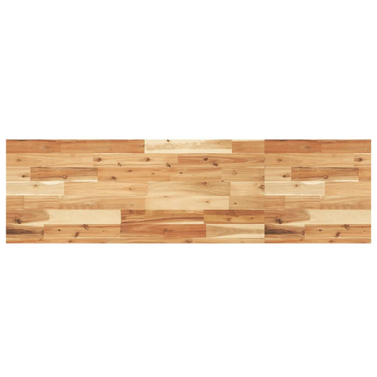 Benkeplate Baderom 140x40x4 cm heltre akasie