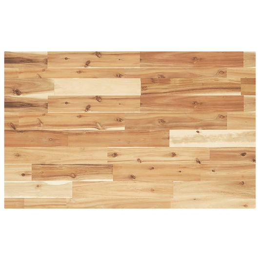 Benkeplate Baderom 80x50x4 cm heltre akasie