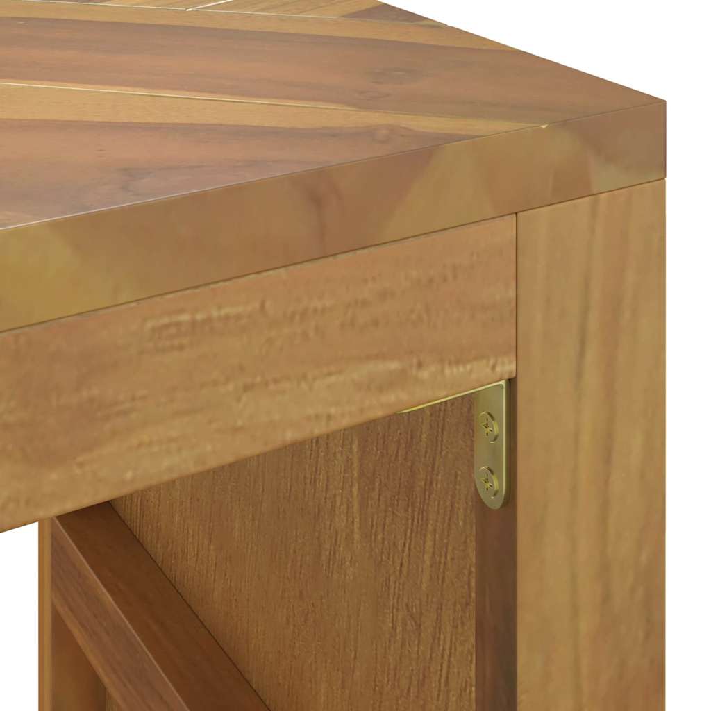 Avlastningsbord Konsollbord Tre 110x35x75 cm heltre teak