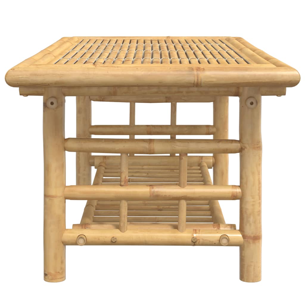 Salongbord Sofabord Tre bambus 110x55x45 cm