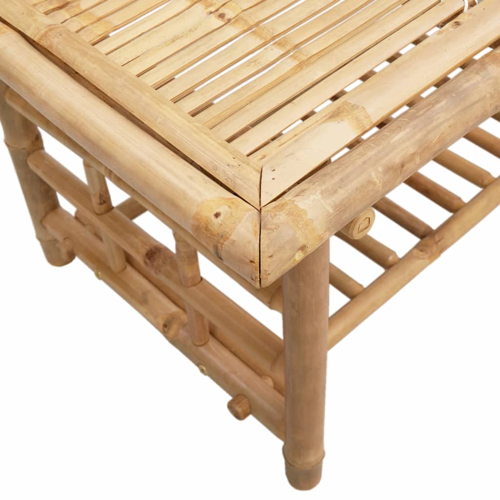 Salongbord Sofabord Tre bambus 110x55x45 cm