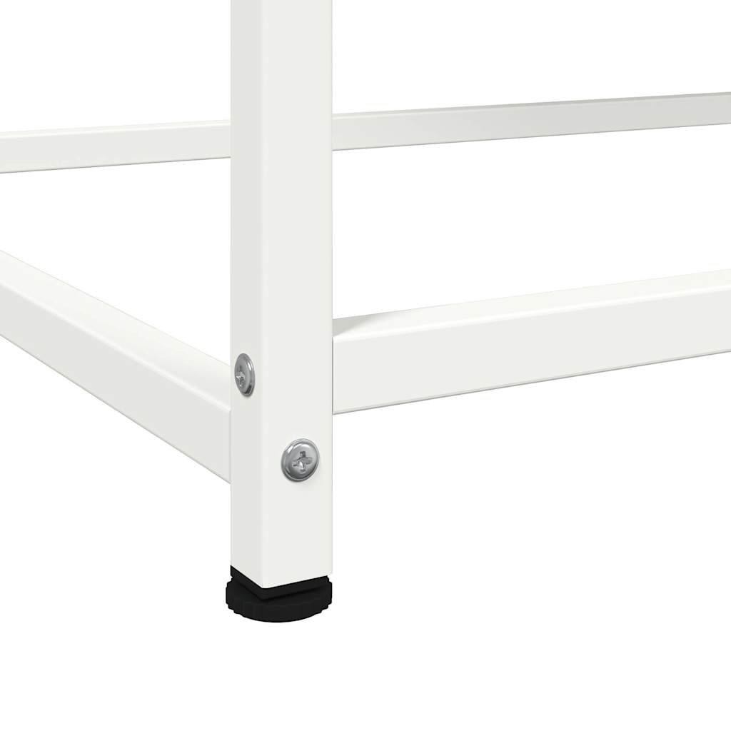 Skap Hvit 100,5x39x107 cm stål