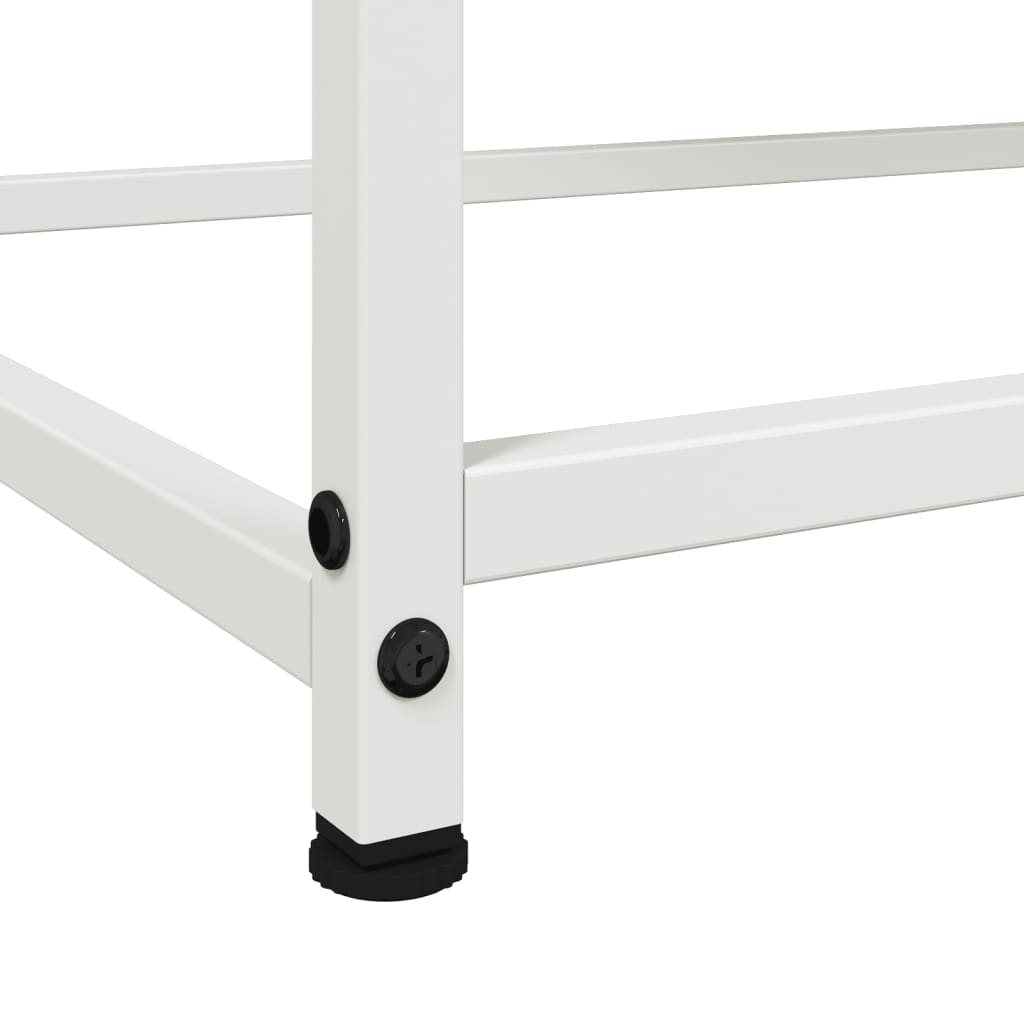 Skjenk DIV. Hvit 100,5x39x107 cm stål